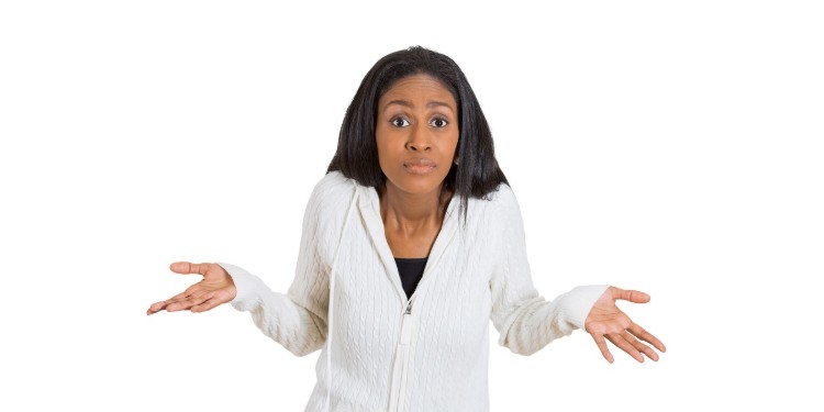 Black woman exasperated by pressure from family